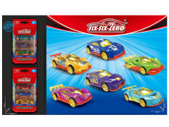 Die Cast Sports Car Free Wheel(3in1) toys