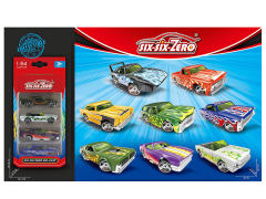 Die Cast Sports Car Free Wheel(4in1) toys