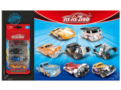 Die Cast Sports Car Free Wheel(4in1) toys