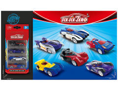 Die Cast Sports Car Free Wheel(4in1) toys