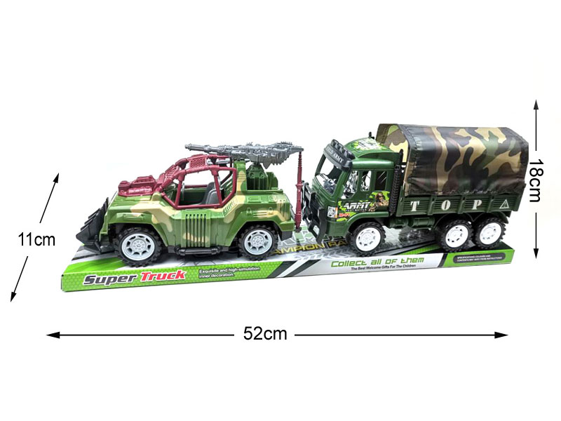 Free Wheel Jeep & Friction Military Car toys