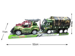 Free Wheel Jeep & Friction Military Car