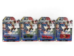 1:64 Die Cast Car Free Wheel(6S） toys