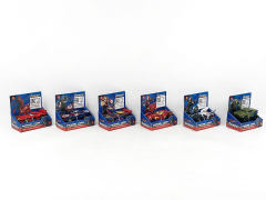 1:64 Die Cast Car Free Wheel(6S) toys