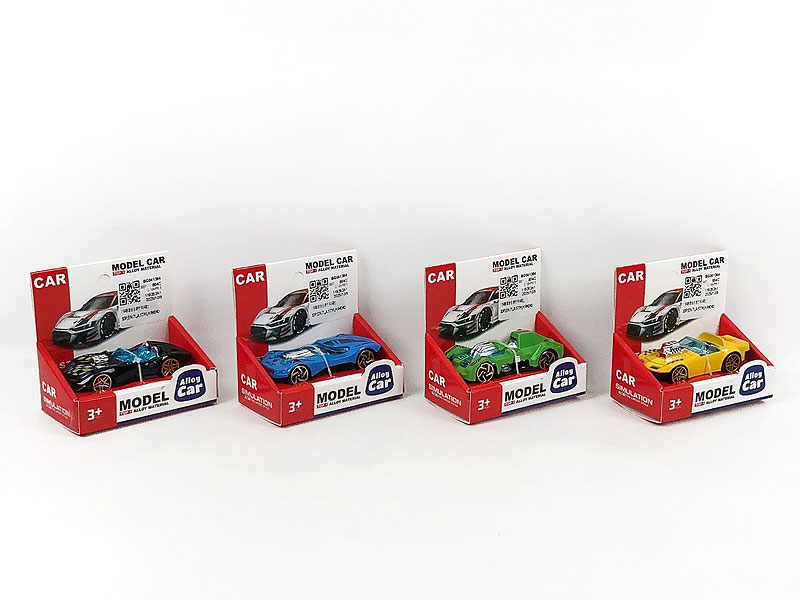 1:64 Die Cast Car Free Wheel(4S) toys