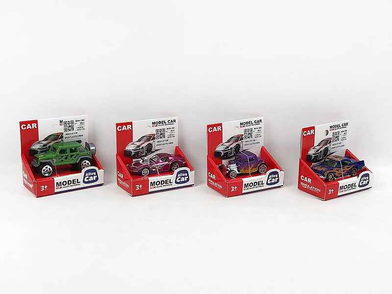 1:64 Die Cast Car Free Wheel(8S) toys