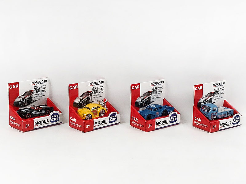 1:64 Die Cast Car Free Wheel(8S) toys