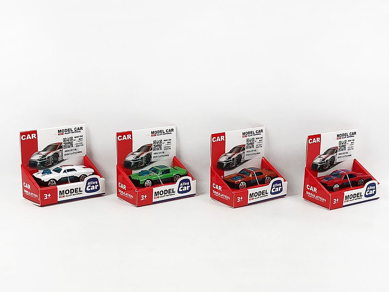 1:64 Die Cast Car Free Wheel(8S) toys