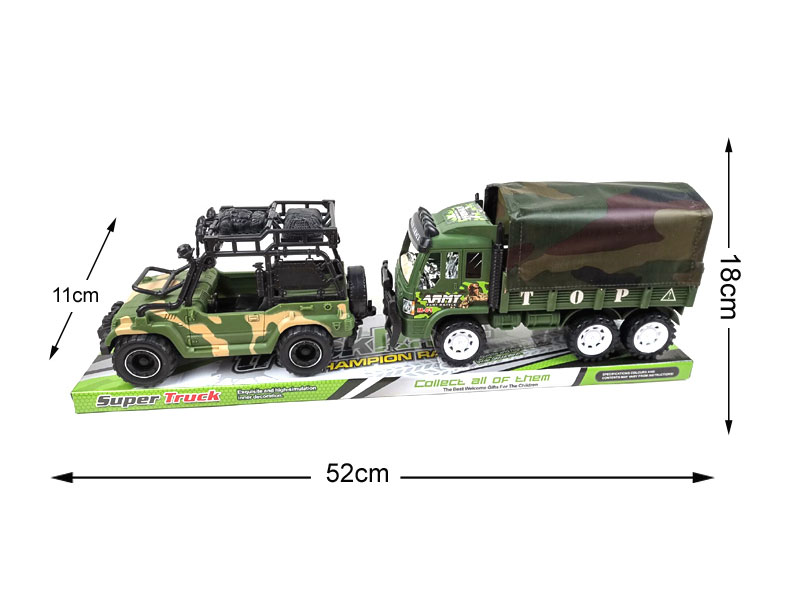 Free Wheel Jeep & Friction Military Car toys