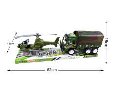 Free Wheel Airplane & Friction Military Car toys