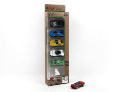 1:64 Die Cast Sports Car Free Wheel(6in1) toys