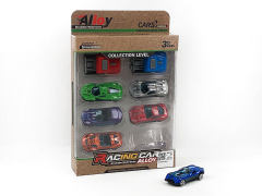 Die Cast Sports Car Free Wheel(6in1) toys