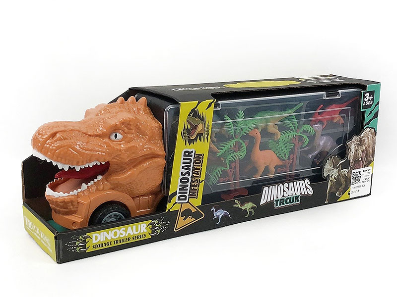 Free Wheel Storage Car Set(2S2C) toys