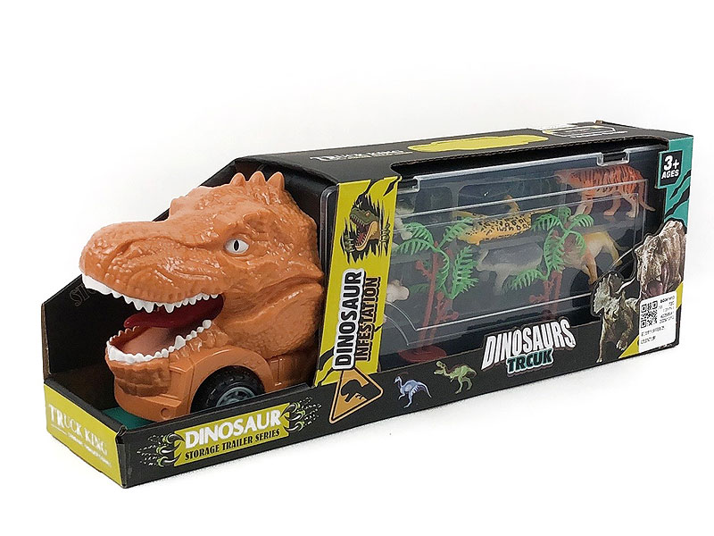 Free Wheel Storage Car Set(2C) toys