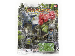 Free Wheel Fighter & Tank & Motorcycle & Soldier toys