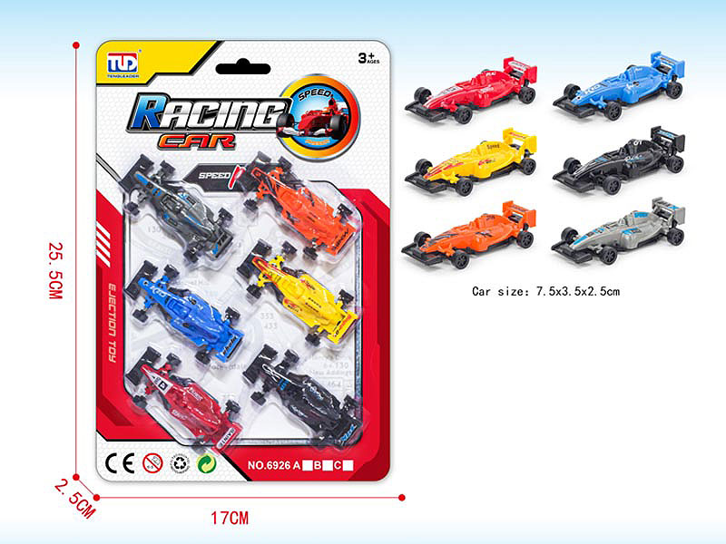 Free Wheel Equation Car(6in1) toys