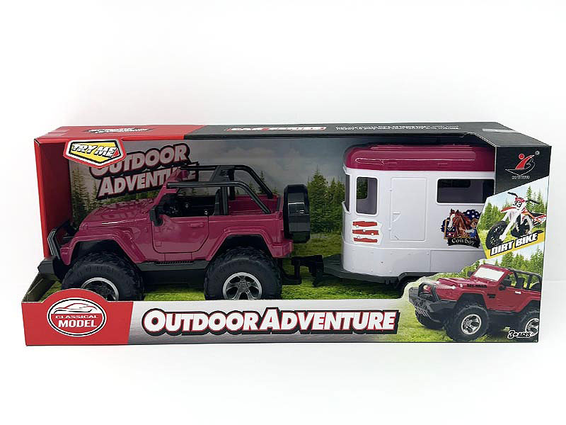 Free Wheel Cross-country Tow Truck W/L_M toys
