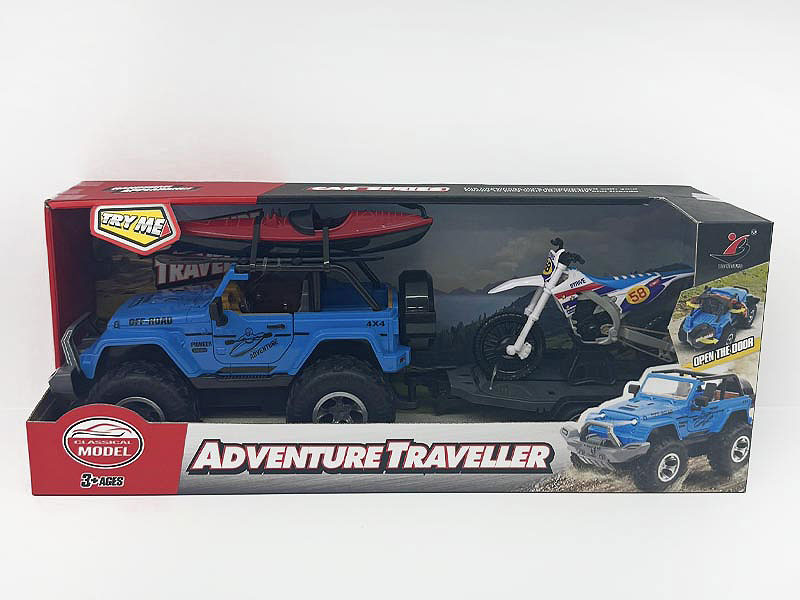 Free Wheel Cross-country Tow Truck W/L_M toys