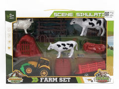 Free Wheel Farmer Truck Set toys