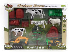 Free Wheel Farmer Truck Set toys