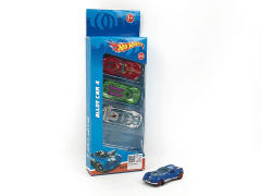 Die Cast Racing Car Free Wheel(4in1) toys