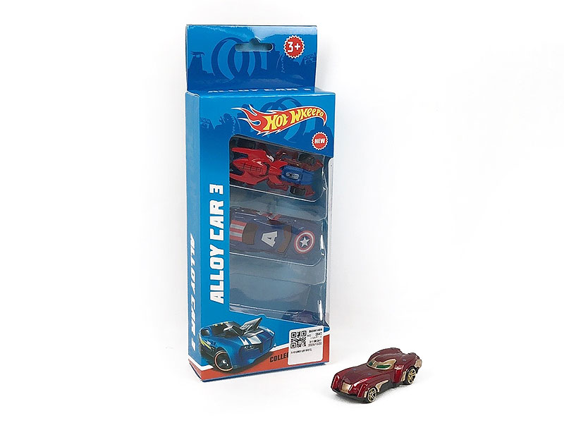 Die Cast Racing Car Free Wheel(3in1) toys
