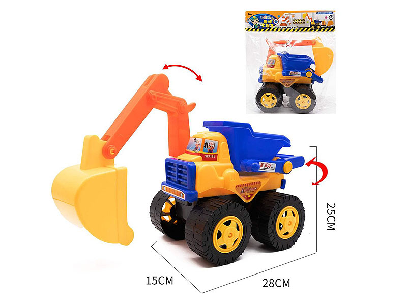 Free Wheel Construction Truck toys