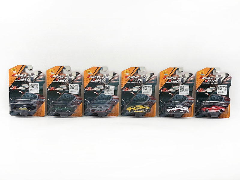 1:64 Die Cast Car Free Wheel(6S) toys