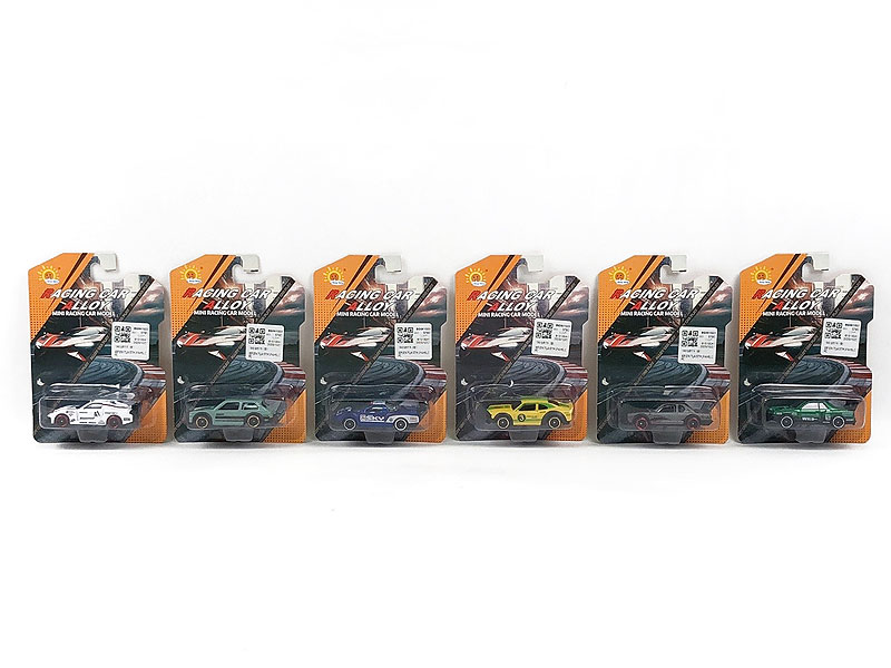 1:64 Die Cast Car Free Wheel(6S) toys