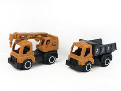 Free Wheel Construction Truck(2in1) toys