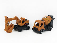 Free Wheel Construction Truck(2in1) toys