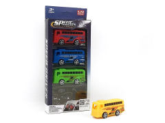 Free Wheel Bus(4in1) toys