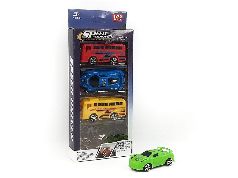 Free Wheel Bus &  Free Wheel Car(4in1) toys