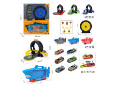 Free Wheel Storage Car Set(3C) toys
