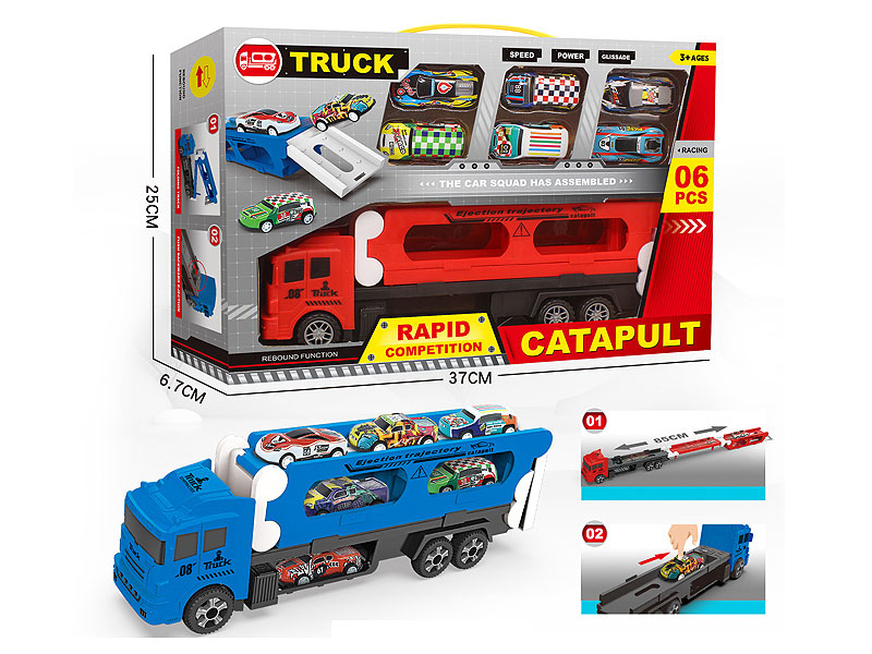 Free Wheel Press Truck(2C) toys