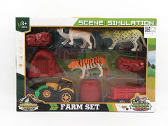 Free Wheel Farmer Truck Set toys