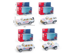 Die Cast Ambulance Free Wheel(4S) toys