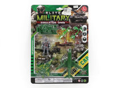 Free Wheel Military Car Set toys