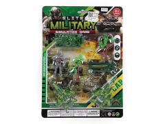 Free Wheel Military Car Set toys
