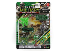 Free Wheel Military Car Set toys