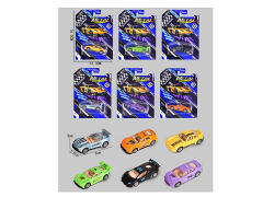 1:64 Die Cast Car Free Wheel(6S) toys