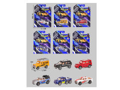 1:64 Die Cast Car Free Wheel(6S) toys