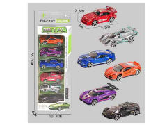 1:64 Die Cast Car Free Wheel(6in1) toys