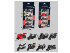 1:64 Die Cast Motorcycle Free Wheel(4in1) toys