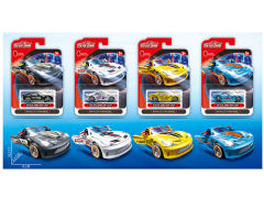 合金滑行开门小跑车（4款）