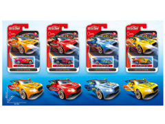 合金滑行开门小跑车（4款）