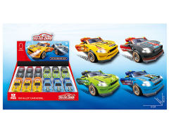 合金滑行开门小跑车（12只庄）