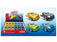 合金滑行开门小跑车（12只庄）