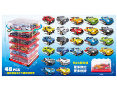 合金滑行开门小跑车（24款）