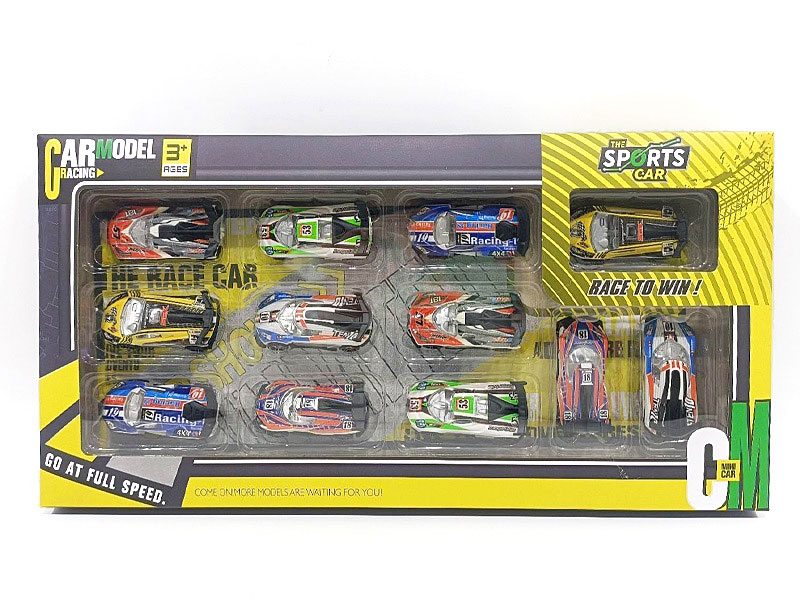Free Wheel Racing Car(12in1) toys